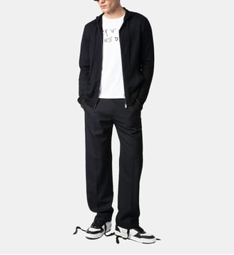 Cardigan Clash 100% Laine Mérinos - Zadig&Voltaire - Noir