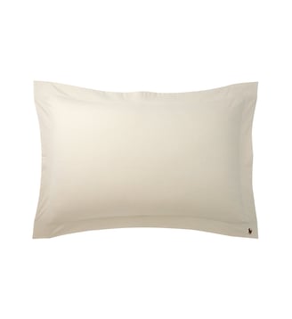 Taie à volant en percale de coton Ralph Lauren Home