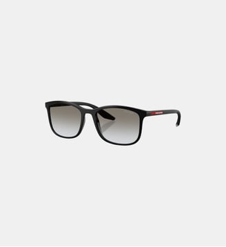 Lunettes de soleil Pillow PS A08S - Prada Linea Rossa - Noir