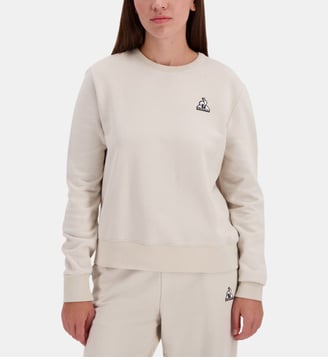 Sweat col rond  Contemporain - Le Coq Sportif - Beige
