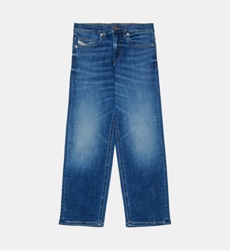 Jean coupe décontractée - D-Maki - Diesel Kids - Denim bleu