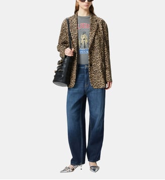 Jean ovoïde à délavage moyen - Pinko - Multicolore
