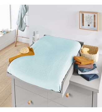 Lot de 2 housses de matelas à langer La Redoute Interieurs