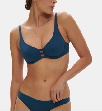 Soutien-gorge Armatures Décolleté Galbé - Bleu mystère - Simone Pérèle - Bleu