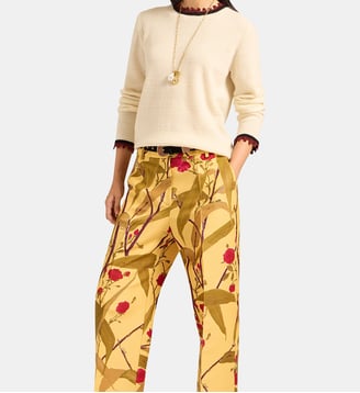 Pantalons Let Loose Bamboo Yellow - La DoubleJ - Jaune