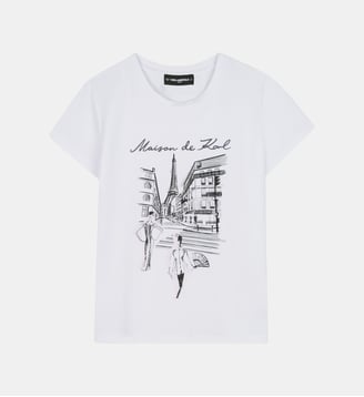 T-shirts à manches courtes - Karl Lagerfeld Kids - Blanc
