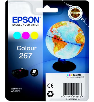Cartouche d'encre 267 3 couleurs - Epson - Multicolore