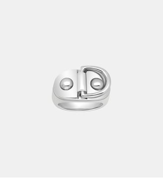 Bague Chevalière Rivet PM - Argent - Statement - Argent