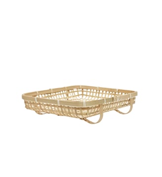 Panier de rangement en bambou Living - OYOY - Beige