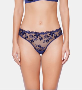 Tanga - Papillon - Huit - Marine