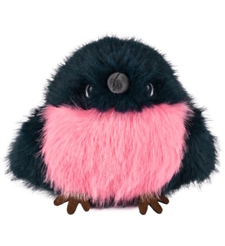 Peluche Les Cui-Cui Paradis Rouge-gorge - Histoire D'Ours - Violet