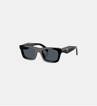 Lunettes de soleil Pillow PR C06S - Prada - Noir