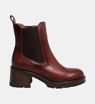 Bottines à talons Cecile - Jonak - Cognac