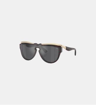 Lunettes de soleil Pilote BE3162U - Burberry - Havana rouge