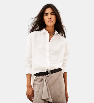 Chemise Cola - Ba&sh - Blanc