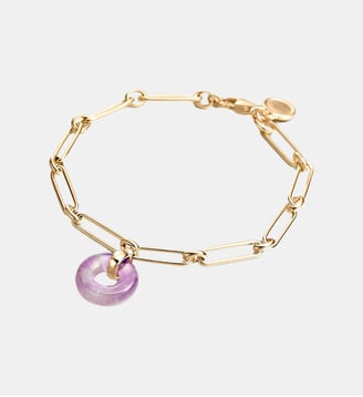 Bracelet en maillons en argent 925 doré 18K - Aristocrazy - Or