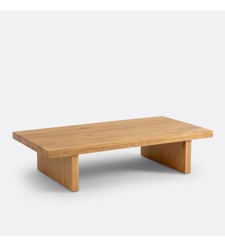 Table basse chêne massif L150 cm - La Redoute Interieurs - Chêne