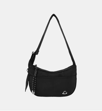 Sac besace Basic Love - Lancaster - Noir