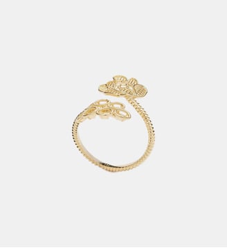 Bague ajustable fil d'or - Les Néréides - Jaune