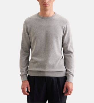 Pull-over 1/1 Regular - Seidensticker - Gris