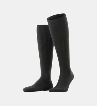 Mi-Bas Lhasa Rib Laine - Falke - Noir
