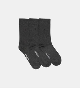 Chaussettes Pas de manchon Shaped - Seidensticker - Gris