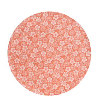 Set de table enduit Wagara enduit - Le Jacquard Francais - Cerisier