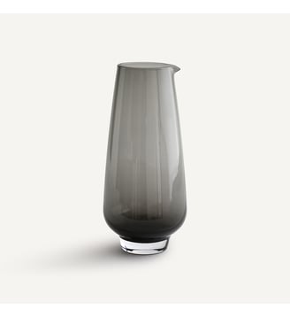 Carafe en verre fumé soufflé à la bouche AM.PM