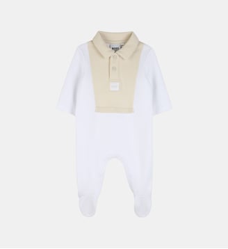 Pyjama fermeture pression - BOSS Kidswear - Blanc