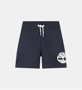 Short de bain uni avec slip - Timberland - Nuit