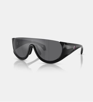 Lunettes de soleil Irrégulier ME8022 Pulser - Moncler - Noir brillant