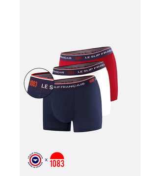 Lot de 3 boxers en coton bio Le Slip Francais