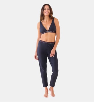 Ensemble Pyjama bleu marine en coton - Le Slip Francais - Bleu