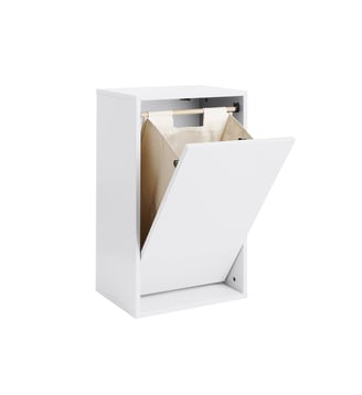 Boîte de rangement en bois Recollector - OYOY - Blanc