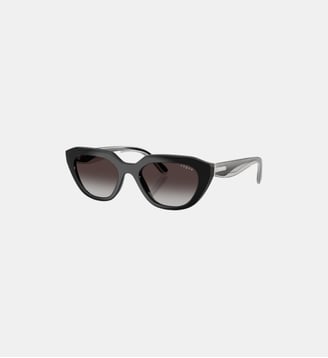 Lunettes de soleil Irrégulier VO5711S - Vogue - Noir