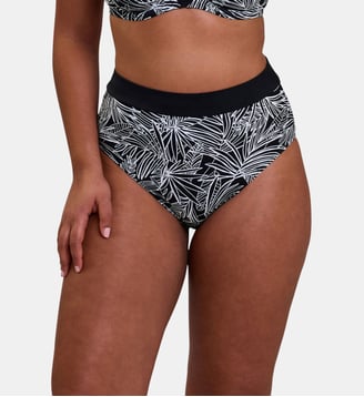 Bas de maillot de bain Seychelles - Sans Complexe - Imprimé palmier graphique