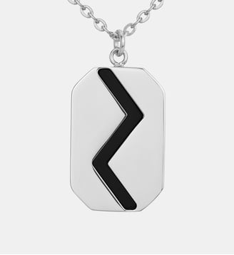 COLL. mono-motif Jaxon en Acier 316L - Phebus - Bicolore