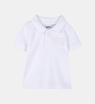 Polo manches courtes - BOSS Kidswear - Blanc