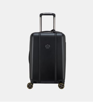 Valise cabine Deauville 4R 55 cm - Delsey Paris - Noir foncé