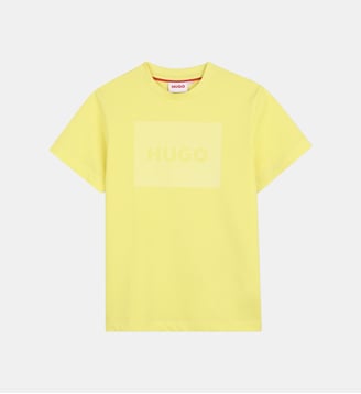Tee-shirt manches courtes - Hugo Kids - Mimosa