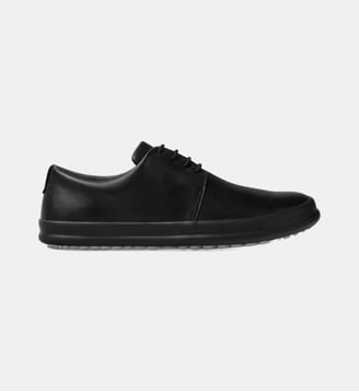 Baskets Chasis cuir - Camper - Noir