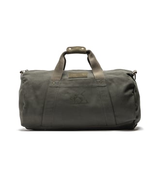 Sac cabas de voyage en coton Ponsonby Road - Rodd & Gunn - Vert forêt