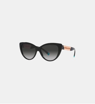 Lunettes de soleil Œil de chat TF4196 - Tiffany & Co - Anthracite