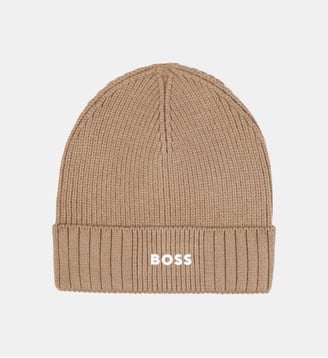 Chapeau tricoté avec logo - BOSS Kidswear - Cookie
