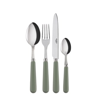 Set de 4 couverts de table, Pop - Sabre - Asperge