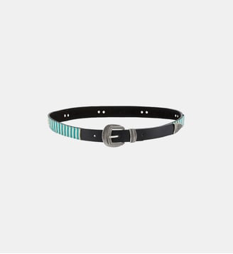 Ceinture en cuir SAYULITA - Wild - Noir