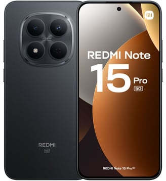 Smartphone Redmi Note 15 Pro Noir 256Go 5G - Xiaomi - Noir