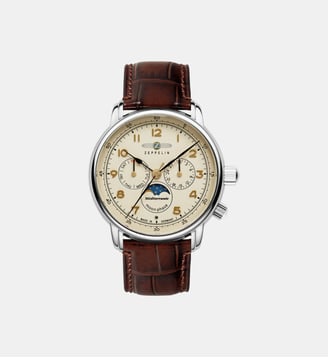 Montre 100 Ans Beige Z-9636-5 - Zeppelin - Argenté