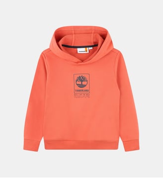 Sweat-shirt molleton à capuche - Timberland - Rouge clair