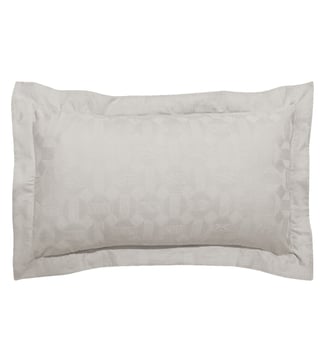 Taie d'oreiller Palacio 100% coton - Le Jacquard Francais - Perle
